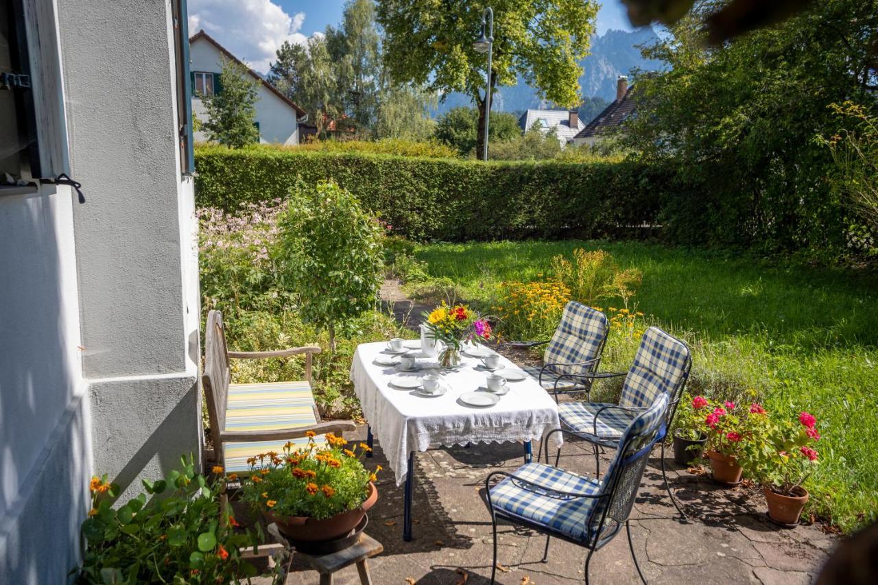 Landhauswohnung Mit Wildromantischem Garten Füssen المظهر الخارجي الصورة
